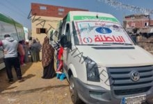 محافظة دمياط توقيع الكشف الطبى بالمجان على 1300 مواطن خلال قافلة طبية أطلقتها الصحة
