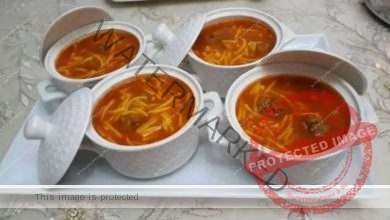 طريقة تحضير حساء الشعرية بالطماطم من مطبخ عالم النجوم