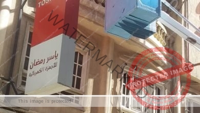 حملات مُكبرة لإزالة الإعلانات واللافتات المخالفة بأحياء الإسكندرية