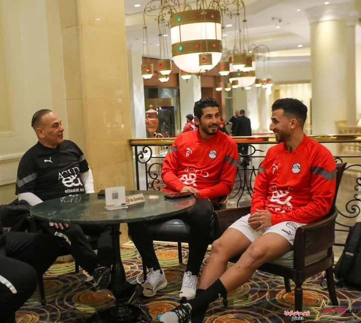 إنضمام حجازي و تريزيجيه و مصطفى محمد لمعسكر منتخب مصر  