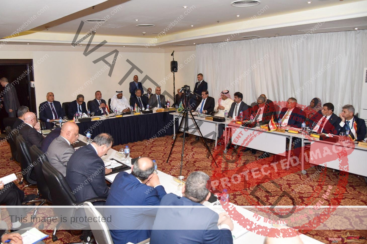 محافظ الإسكندرية يشارك في اجتماع مجلس إدارة اتحاد المواني البحرية العربية رقم 62 وجمعيته العمومية رقم 31