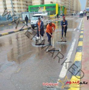 محافظ الإسكندرية: تواجد ميداني لجميع الأجهزة التنفيذية على مدار الساعة للتعامل مع تداعيات حالة عدم استقرار الأحوال الجوية