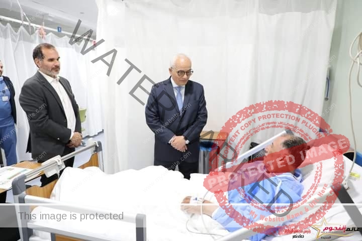 وزير التربية والتعليم يزور مستشفى الناس بشبرا الخيمة ويتفقد أقسام المستشفى المختلفة