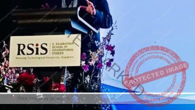 كلمة مستشار مفتي الجمهورية في مؤتمر "التجارِب الوطنية في مكافحة الإرهاب" بسنغافورة