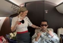 محمد رمضان يتصدر محركات البحث لجوجل بفيديو "يحلق ذقنه" داخل طائرته الخاصة 