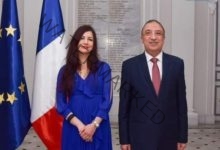 محافظ الإسكندرية يقدم التهنئة إلى السيدة السفيرة / لينا بلان بمناسبة توليها مهام عملها كقنصل عام فرنسا بالإسكندرية