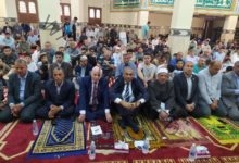 قيادات المحافظة والأوقاف يشهدون إفتتاح مسجد الفردوس بالروضة