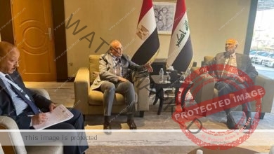 الدكتور سويلم يلتقى وزير الموارد المائية بالجمهورية العراقية