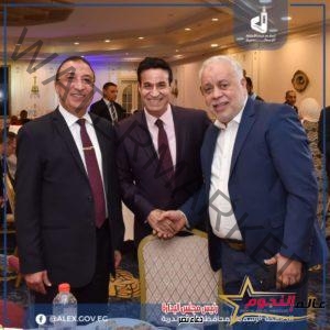 حلمى عبدالباقي يتألق بإحتفالية جريدة عالم النجوم 