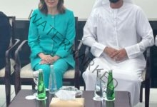 وزيرة الثقافة تلتقي نظيرها الإماراتي في مستهل زيارتها لدولة الإمارات لحضور افتتاح "معرِض أبو ظبي الدُولي للكتاب" 