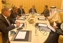 وزير الخارجية سامح شكري يلتقي وزير خارجية البحرين على هامش المنتدى الاقتصادي العالمي في الرياض
