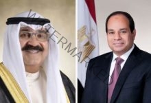 الرئيس السيسي يستقبل الشيخ مشعل الأحمد أمير دولة الكويت اليوم