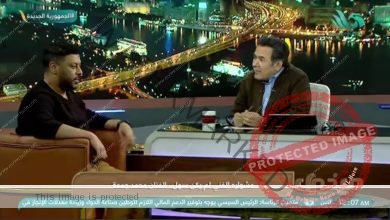 بالفيديو ..الفنان محمد جمعة يغني لـ "بهاء سلطان" في (مع خيري)