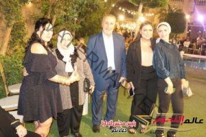 المنتجة ليلى الشبح تحتفل بعقد قران شقيقها أحمد في أجواء عائلية