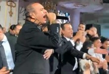 محمود الليثي يشعل اقوى أفراح القاهرة مع هتافات من الجمهور