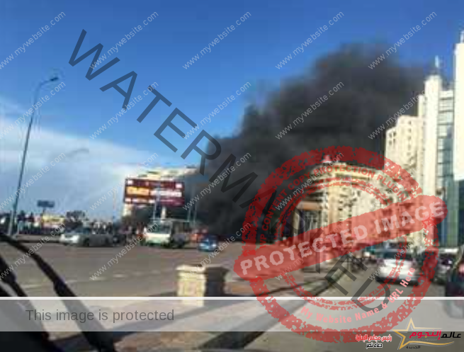 حريق في نادي الصيادلةوالاطباء بكورنيش الإسكندرية