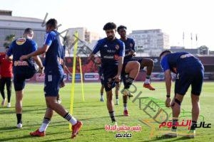 لاعبو الأهلي يواصلون استعدادتهم لمواجهة الاسماعيلي بالدوري