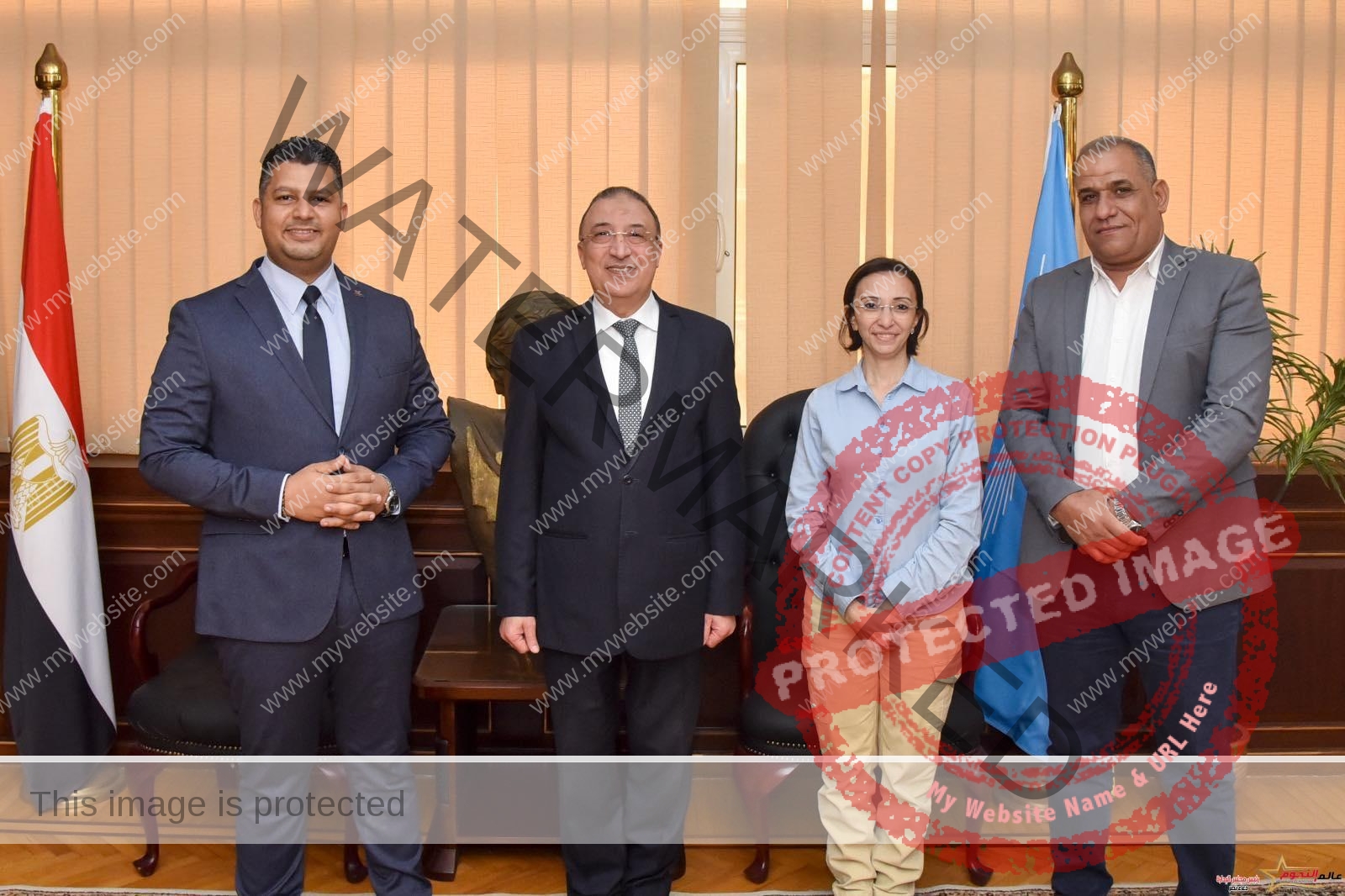 محافظ الإسكندرية يناقش تعزيز التعاون بين المحافظة والمجلس القومي لحقوق الإنسان في كافة المجالات 