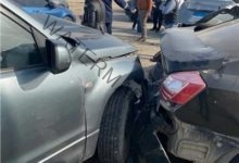 إصابة 4 في حادث تصادم بمدخل قرية سرياقوس بالخانكة