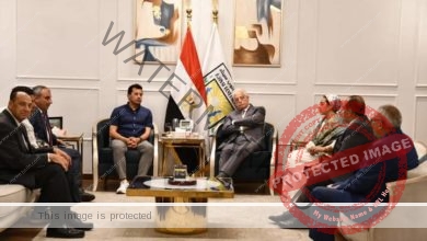 وزير الشباب والرياضة ومحافظ جنوب سيناء يتفقدا مبني مجلس مدينة شرم الشيخ الجديد