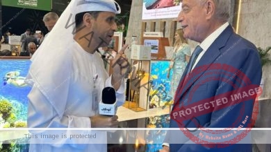 محافظ جنوب سيناء يتفقد عدد من الأجنحة العربية المشاركة في الدورة الــ31 من معرض "سوق السفر العربي" بدبى
