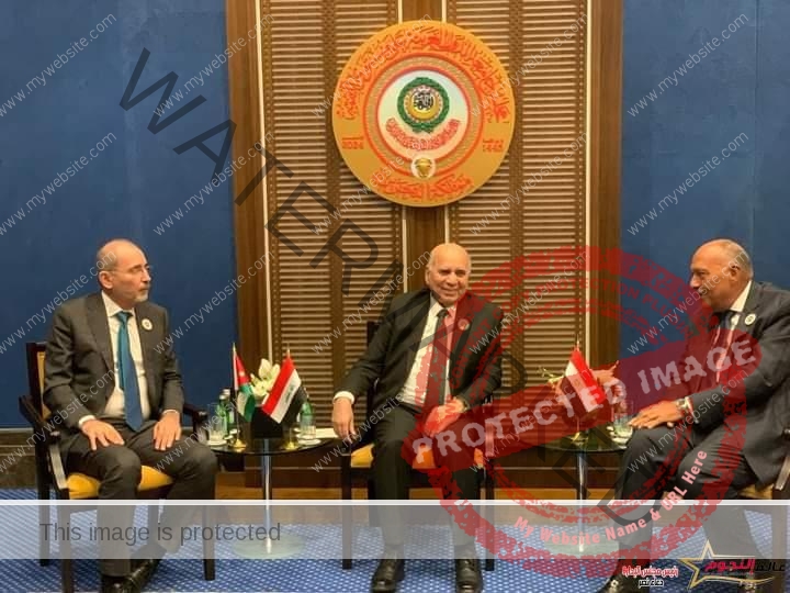 وزراء خارجية مصر والأردن والعراق يجتمعون في إطار آلية التعاون الثلاثي على هامش اجتماع مجلس وزراء الخارجية العرب بالمنامة