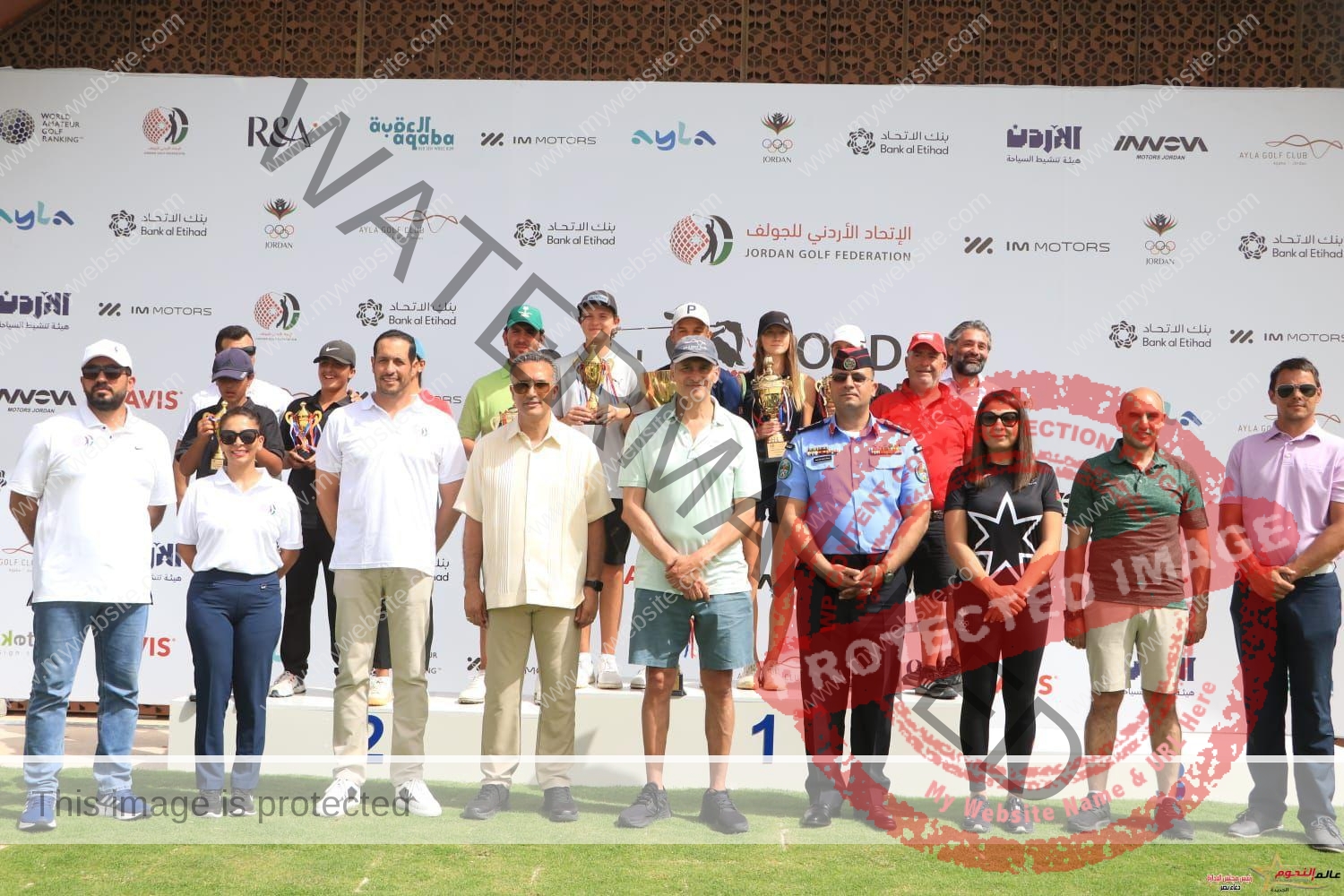 التونسي الياس برهومي يظفر بلقب النسخة الثالثة والثلاثين من بطولة الأردن المفتوحة للجولف