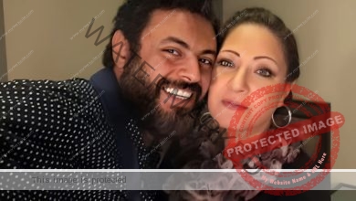 الفنانة عنبر تهنئ زوجها الفنان محمد الأطوني بـ عيد ميلاده