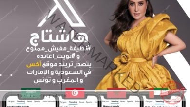 بأغنية "نويت أعانده".. لطيفة تتصدر تريند X في عدة دول عربية