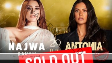 نجوى كرم sold out في أول حفل لها في رومانيا