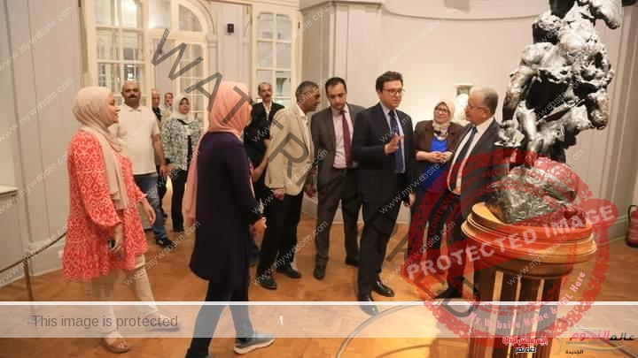 وزير الثقافة يتفقد "متحف محمد محمود خليل وحرمه" 
