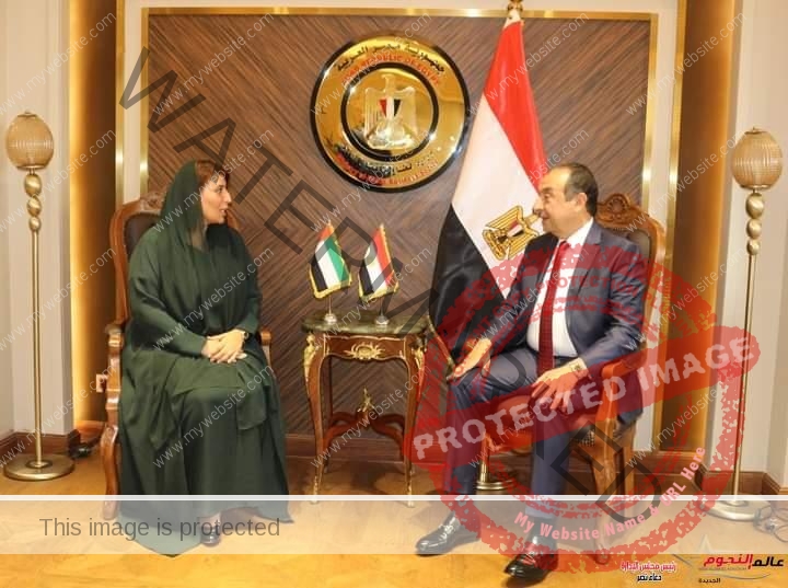 وزير قطاع الأعمال العام يستقبل سفيرة الإمارات بالقاهرة لبحث تعزيز التعاون المشترك