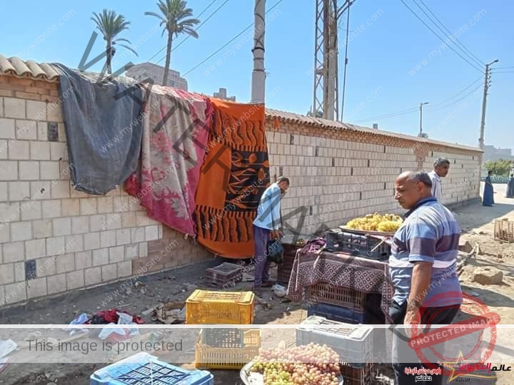 محافظ أسيوط: إزالة اشغالات وتعديات الباعة الجائلين على حرم الطريق بمركز أبوتيج وحي شرق