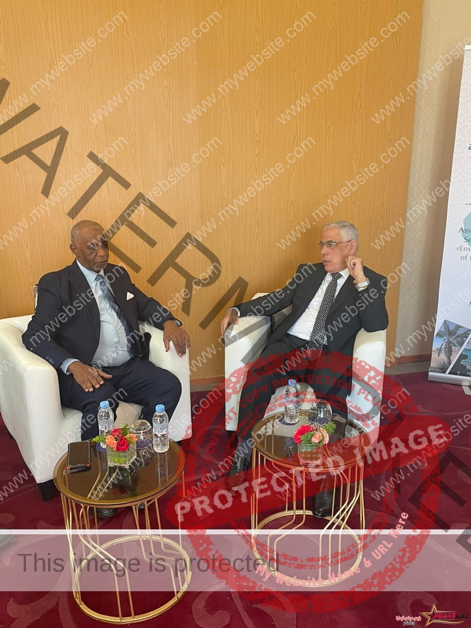النائب العام يلتقي نظيره السوداني على هامش اجتماعات جمعية النواب العموم الأفارقة
