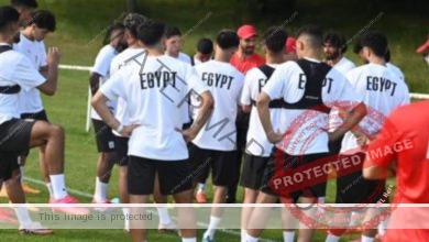 المنتخب الأوليمبي يؤدي أول تدريباته فى فرنسا استعدادا لوديتي أوكرانيا والعراق 