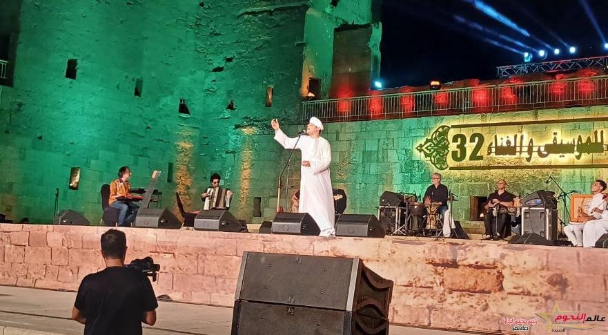 محمود التهامي يوجه التحية لوزارة الثقافة بحفل مهرجان القلعة