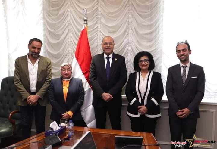 وزير العمل يلتقي وفدًا من مؤسسة للتنمية المستدامة لبحث آليات التعاون في مجال التدريب المهني