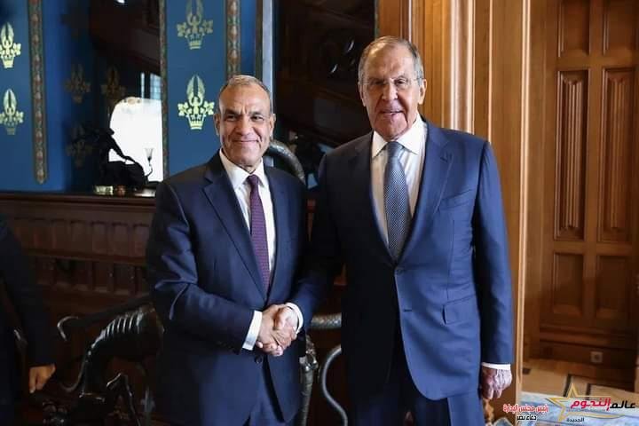 وزير الخارجية يلتقي نظيره الروسي سيرجي لافروف في موسكو