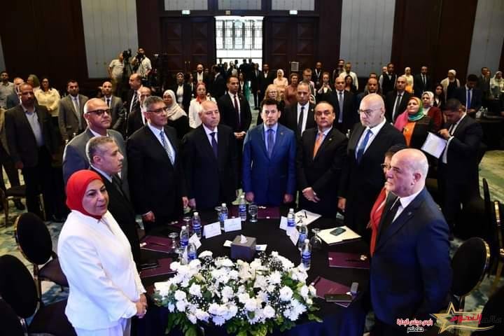 وزير الشباب والرياضة يشهد احتفاليه مرور 10 سنوات على انشاء أندية السكان في مصر