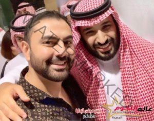 محمد كريم يشارك لحظات خاصة مع ولي العهد السعودي ويستعد لفيلمه الجديد