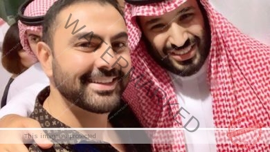 محمد كريم يشارك لحظات خاصة مع ولي العهد السعودي ويستعد لفيلمه الجديد