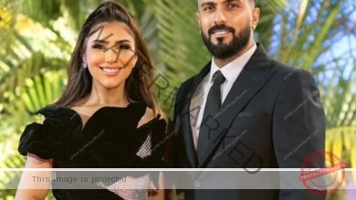 نجاة المخرج المصري محمد سامي وزوجته الفنانة مي عمر من حادث سير