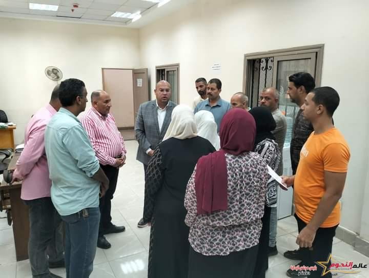 نائب محافظ الجيزة يتفقد سير العمل ومنظومة التصالح بالمركز التكنولوجي بالحوامدية وأبوالنمرس