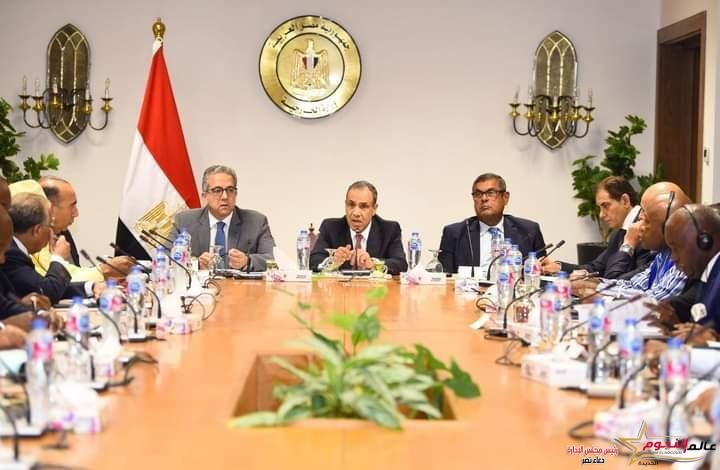 عبد العاطي يلتقى مع سفراء الدول الافريقية في إطار اللقاءات التي يعقدها مع السفراء المعتمدين لدى القاهرة