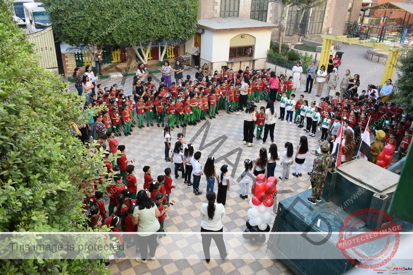 مدارس السلام الحديثة تحتفل بالذكرى الـ 51 لنصر أكتوبر المجيد بحضور قيادات المنطقة الجنوبية العسكرية