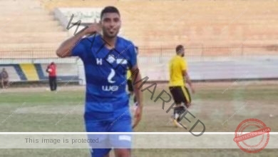 وفاة محمد شوقي لاعب كفر الشيخ عقب بلع لسانه في مباراة القزازين بالقسم الثاني