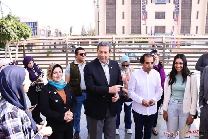 محافظ دمياط يشهد انطلاق ماراثون التصوير الفوتوغرافي بكوبرى دمياط التاريخى