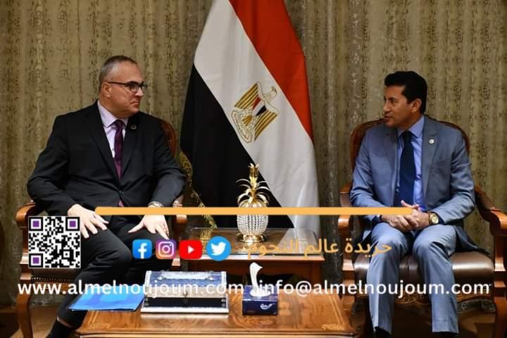 صبحي يستقبل مساعد الأمين العام للأمم المتحدة في اطار استضافة مصر لمنتدي التنمية الحضرية WUF12