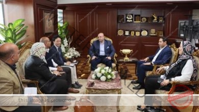 محافظ بني سويف يستقبل وفدًا يابانيًا لمتابعة مستجدات مشروع تطبيق النموذج الياباني بمدارس قرى حياة كريمة