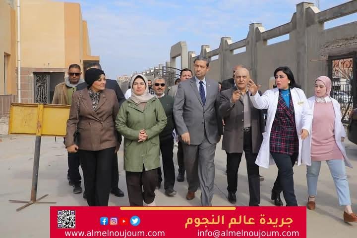 محافظ دمياط يتفقد مستشفى الأمراض النفسية وعلاج الإدمان بدمياط الجديدة